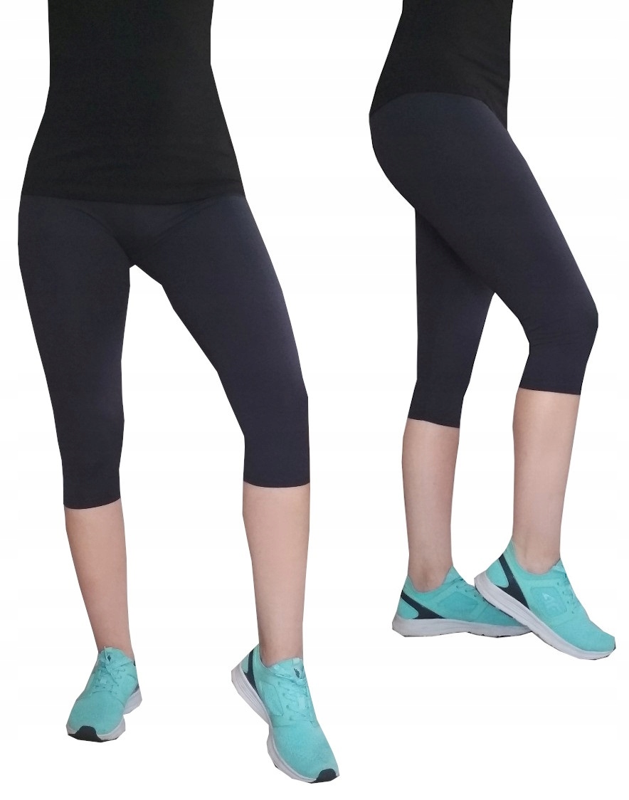 

Leginsy 3/4 Za Kolano getry damskie sport 6XL/7XL