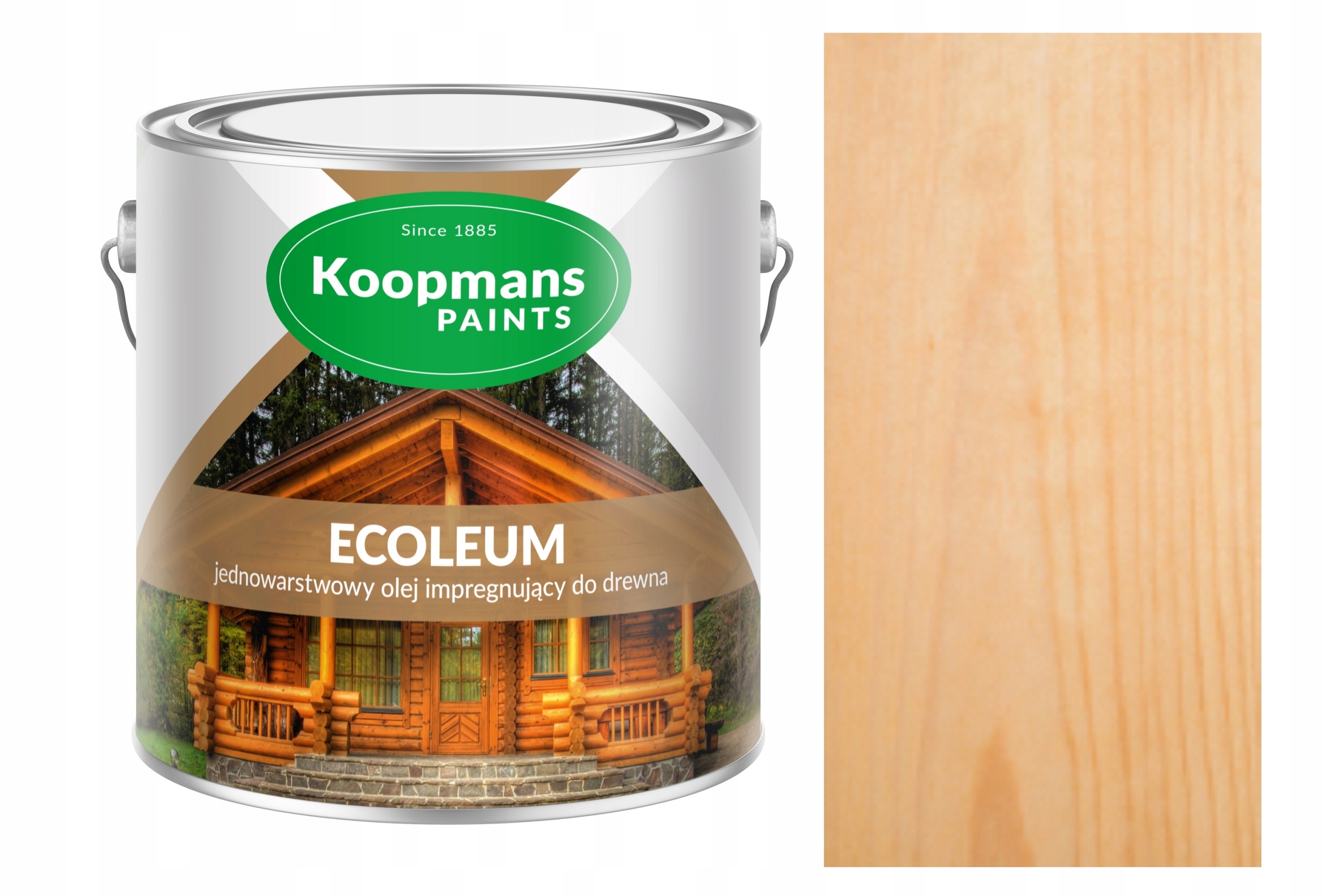 Koopmans Ecoleum Impregnačný Olej Na Drevo 10 L Bezfarebný Uv