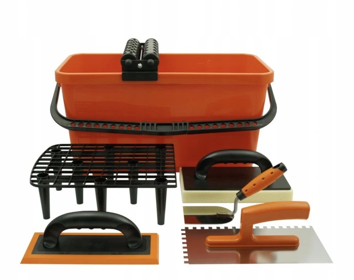 ТВЕРДЫЙ НАБОР АКСЕССУАРОВ ДЛЯ ЗАТИРКИ КОВША 20Л