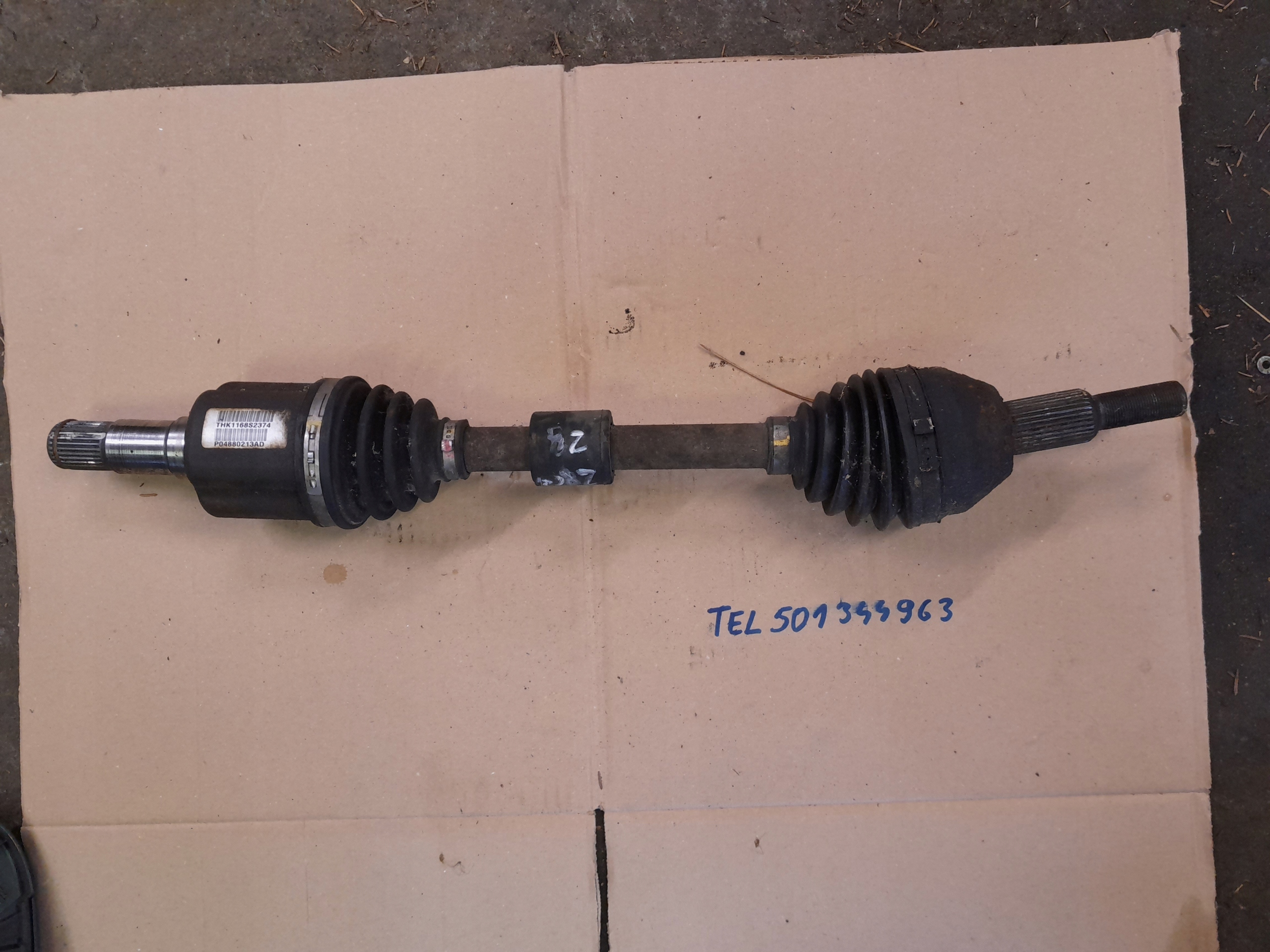 P04880213ad - ПІВВІСЬ CHRYSLER VOYAGER 2.8 CDR R 2008-2011