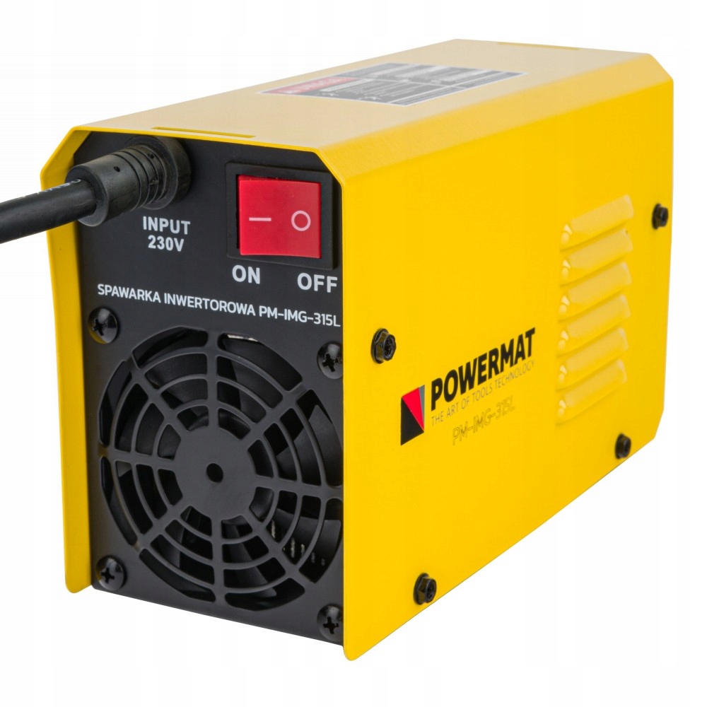 SPAWARKA INWERTOROWA INWERTEROWA LCD MMA 315A IGBT Marka Powermat