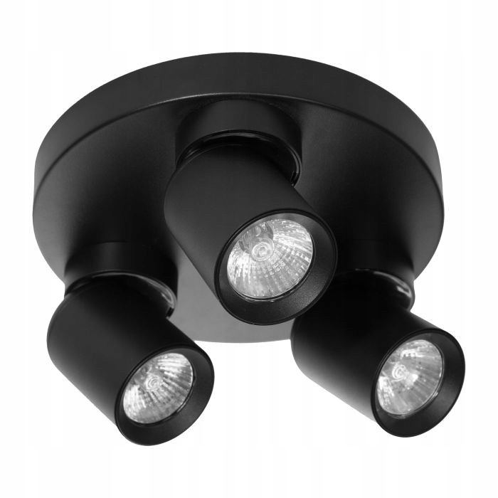 Spot kulatý Orno černý