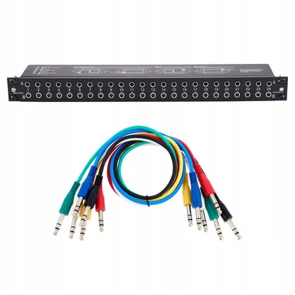 Sada krížoviek Neutrik Rean NYS-SPP-L1 patch panel káblov 0,60 m