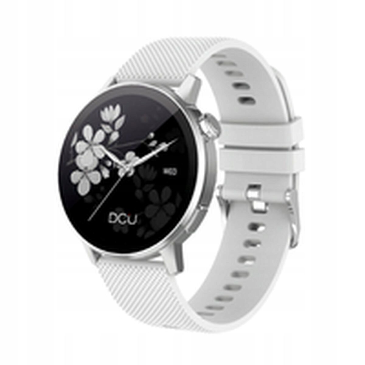 Smartwatch DCU 34157087 - Elegancki Zegarek z Bluetooth i Srebrnym Paskiem