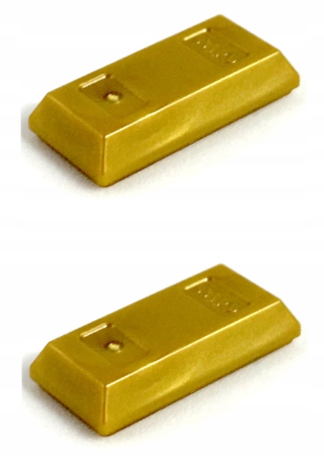 

Lego Sztabka Złota Pearl Gold 99563 6207933 2szt