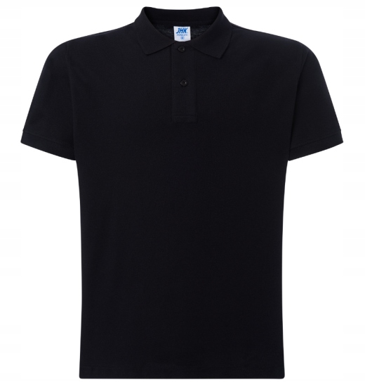 

Koszulka Polo Męska Jhk 210 Czarna 3XL