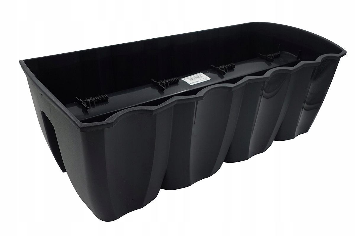 DONICZKA BALKONOWA NA BALUSTRADĘ SKRZYNKA BALKONOWA DCRO600 ANTRACYT 59 CM Wysokość produktu 20.5 cm