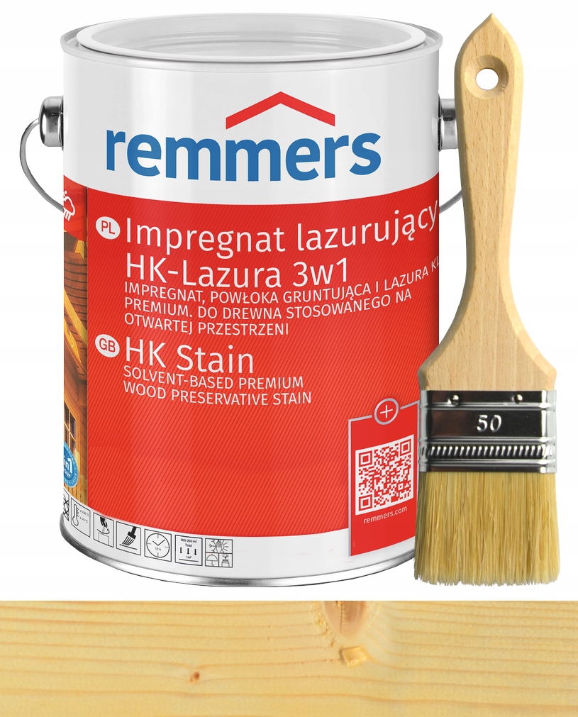 Remmers HK-Lasur impregnat do drewna 10L Bezbarwny