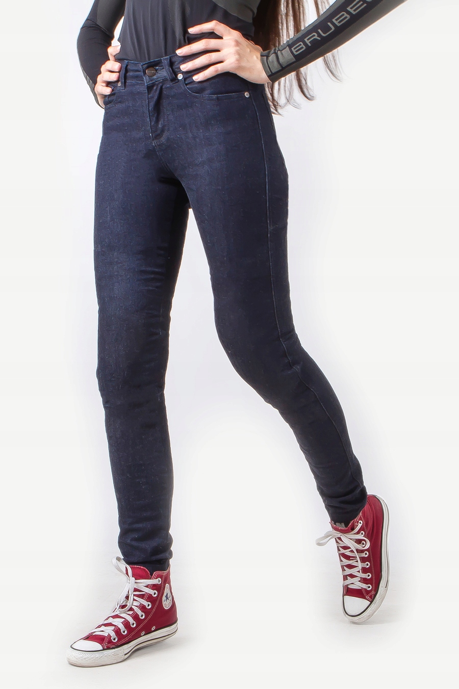 DAMSKIE SPODNIE JEANSY MOTOCYKLOWE OZONE STAR 2XS Rozmiar XXS