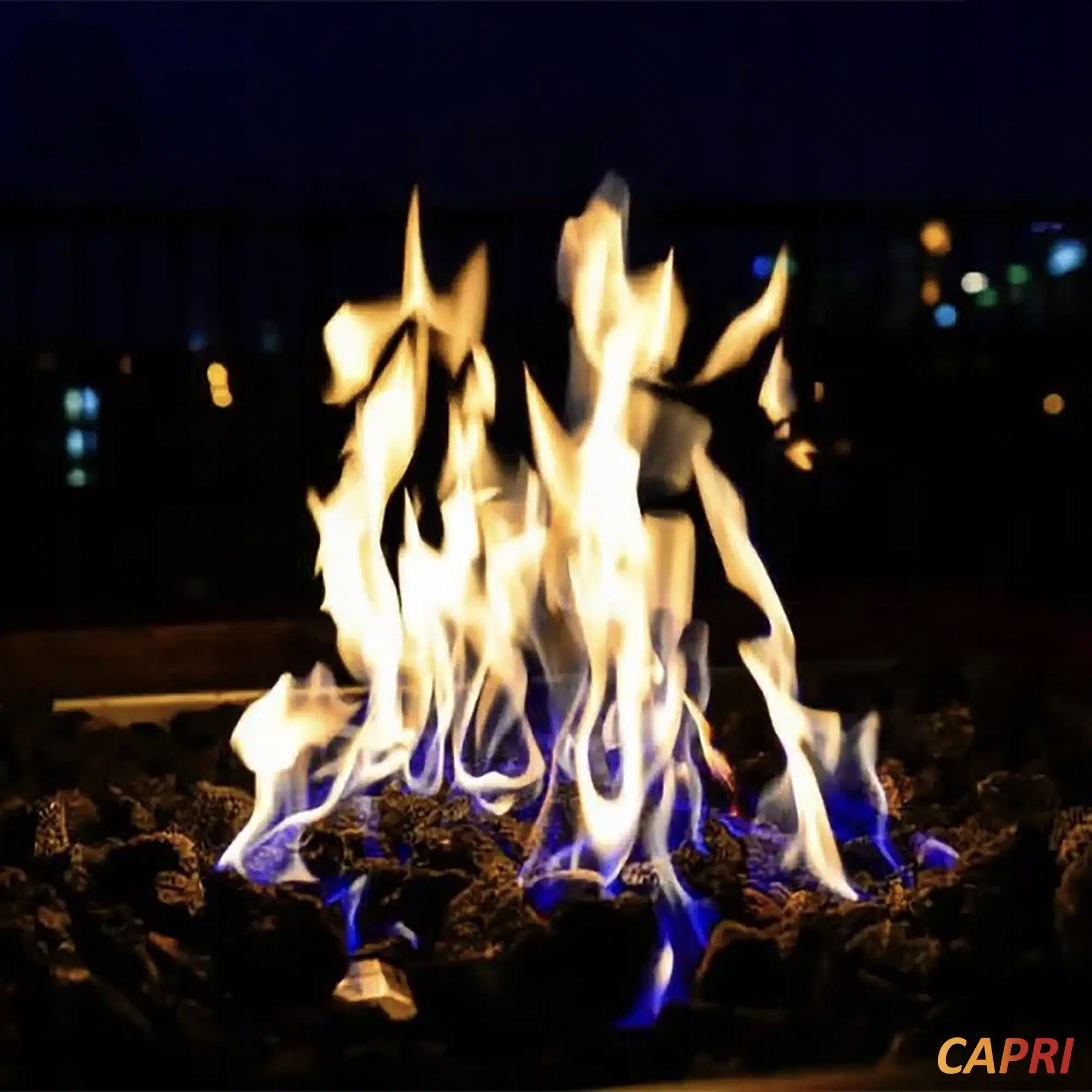 OOGRZEWACZ GAZOWY CAPRI RATTAN KOMINEK TARASOWY + POKROWIEC Waga 24 kg