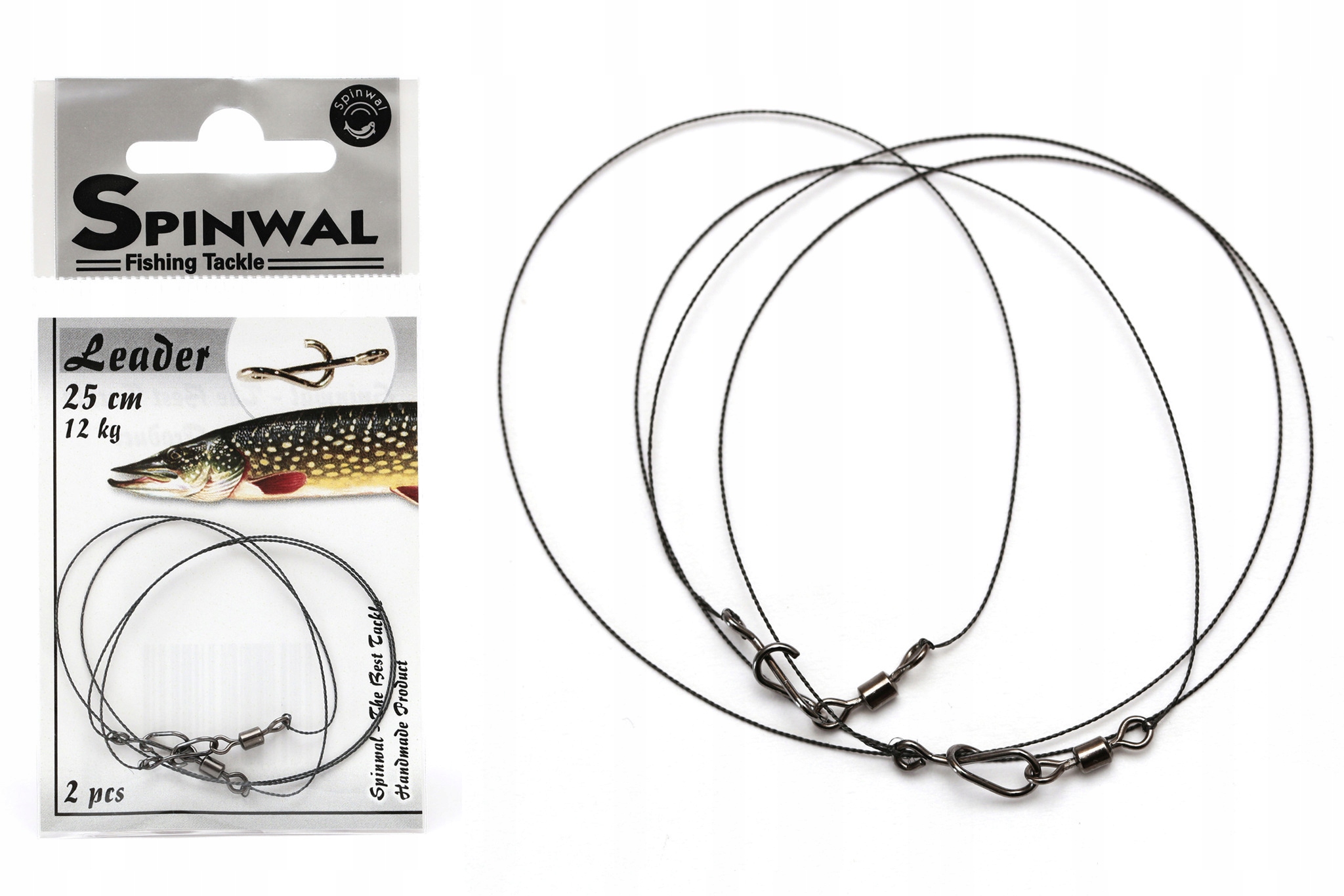 

2x Przypon Wolframowy Spinwal S 25cm/12kg