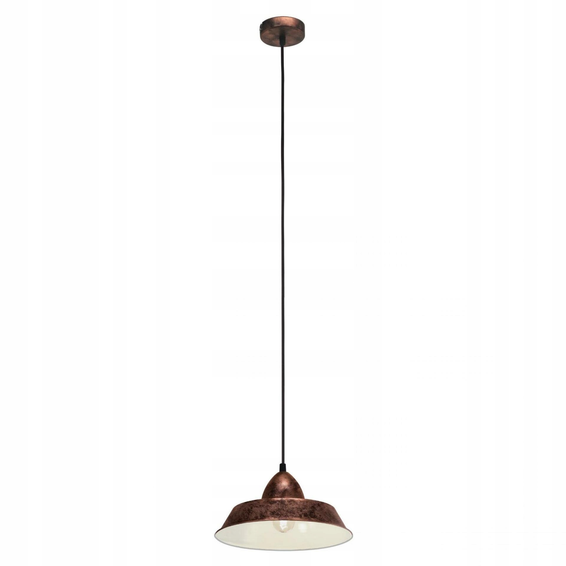 Závěsné svítidlo Eglo Auckland měď E27 60W 260mm