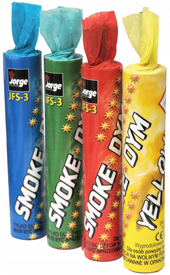 

Świeca Fontanna Raca Dymna MIX Kolor Sesja 4szt.