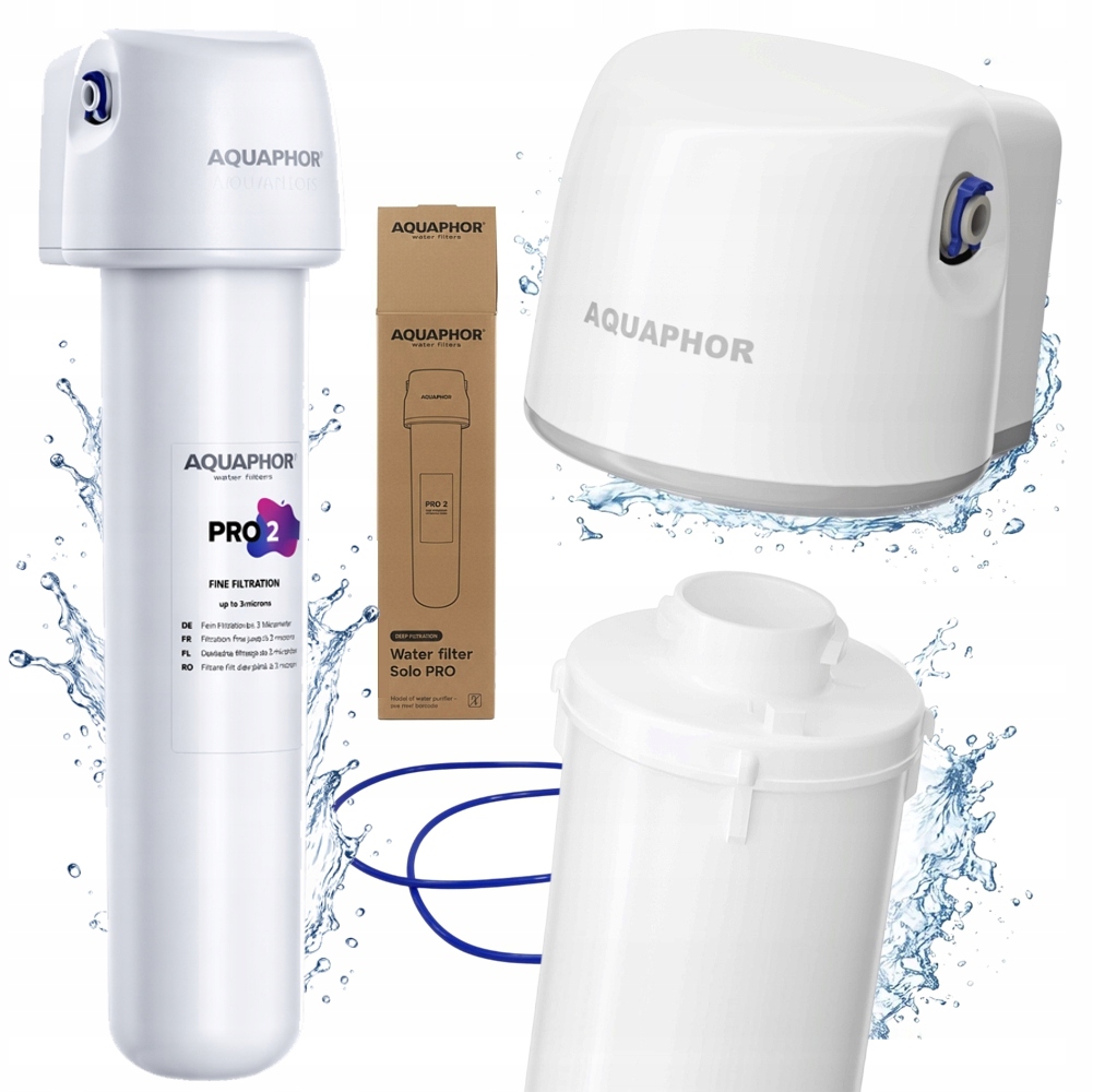 Filtr Wody pitnej Aquaphor Kryształ Solo Pro podzlewowy, Głowica Wężyk