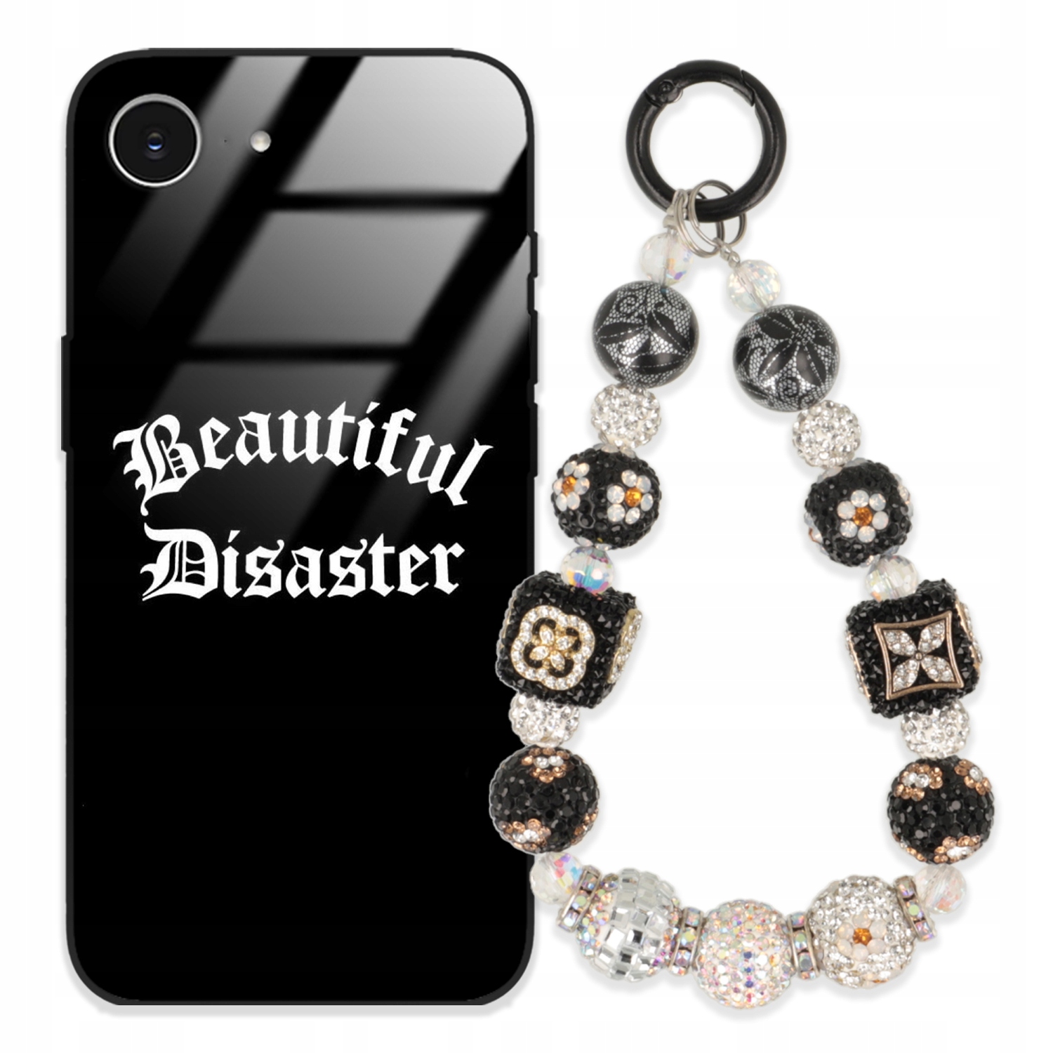 Pouzdro Pro Iphone 16E Case Glass| Přívěsek Na Klíče Elegantní Kryt Premium Vzory