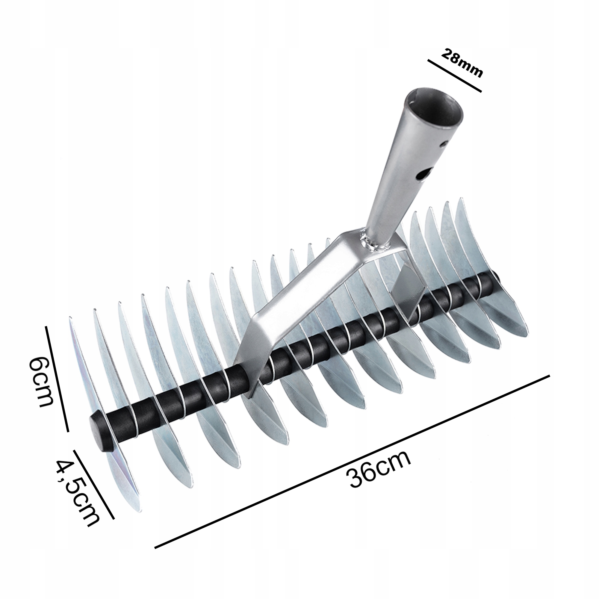 AERATOR RĘCZNY WERTYKULATOR DO NAPOWIETRZANIA TRAWNIKA OBROTOWY WAHADŁOWY Moc silnika 0 W