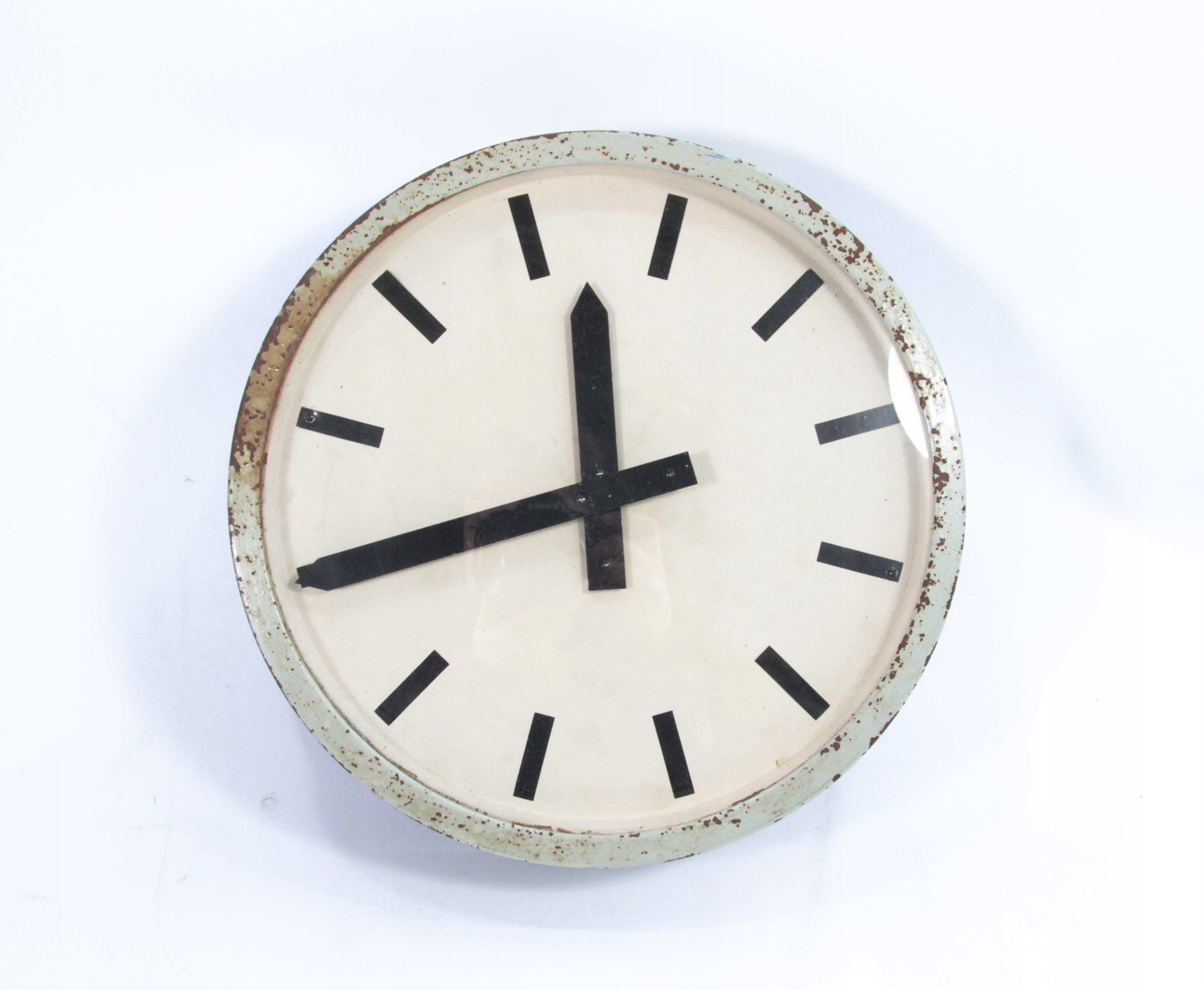 STARY ZEGAR KOLEJOWY SIEMENS 37CM