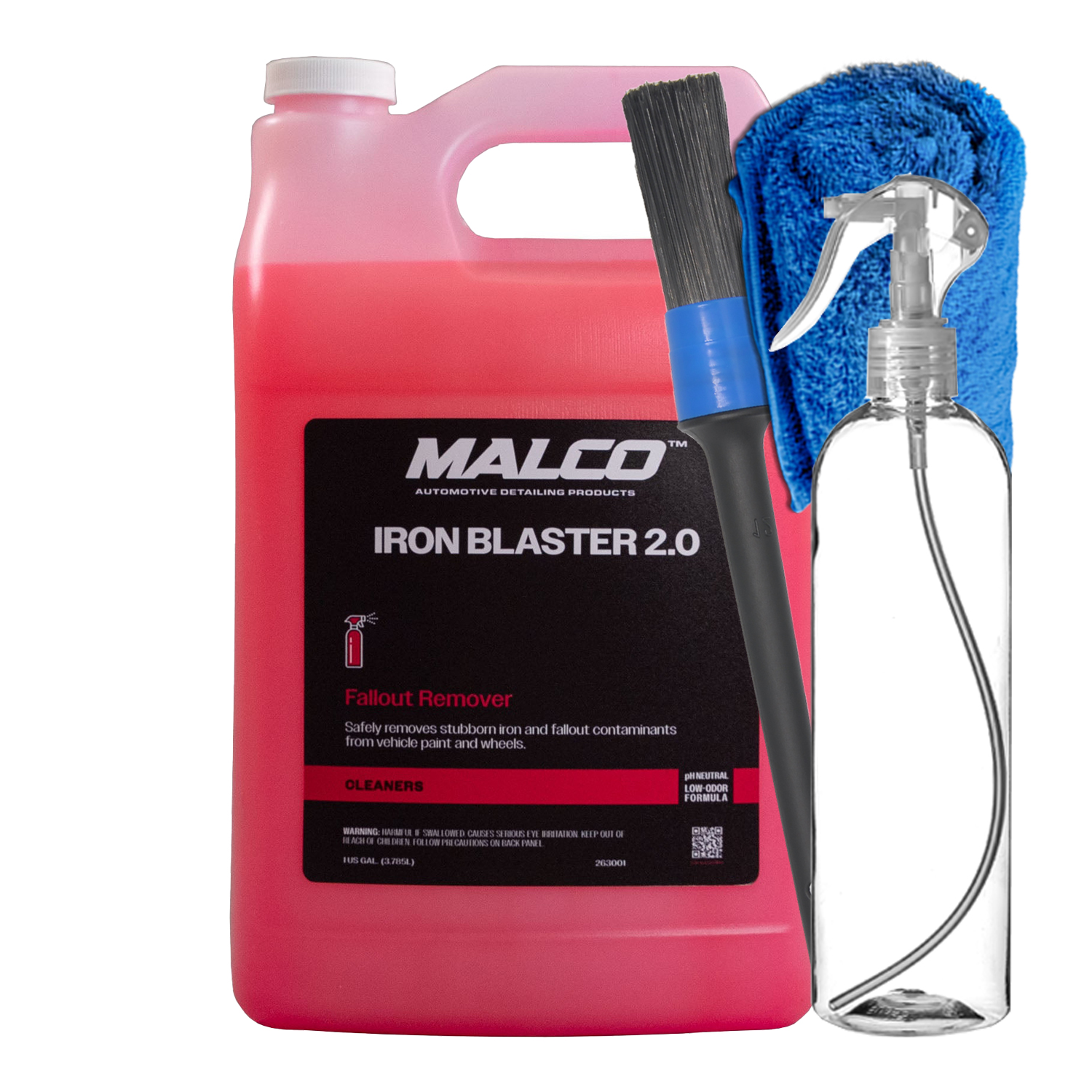 Malco Automotive Iron Blaster 2.0 3,78L odstraňovanie kovových usadenín