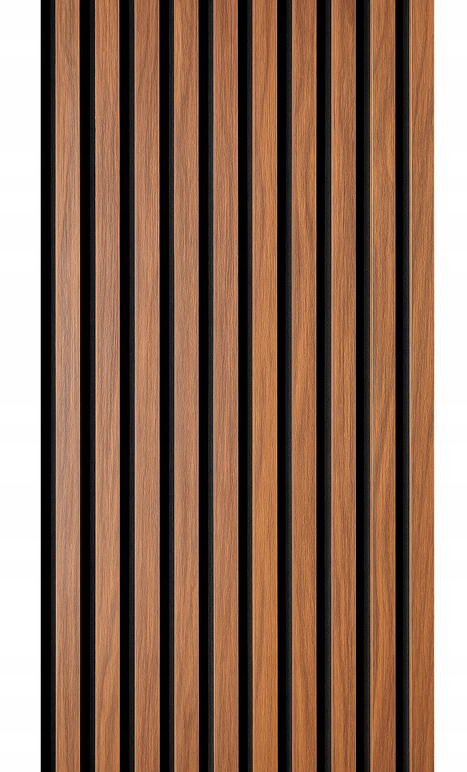Lamel 3D lamele ścienne panele akustyczne 46x255cm filc Orzech Toskanii