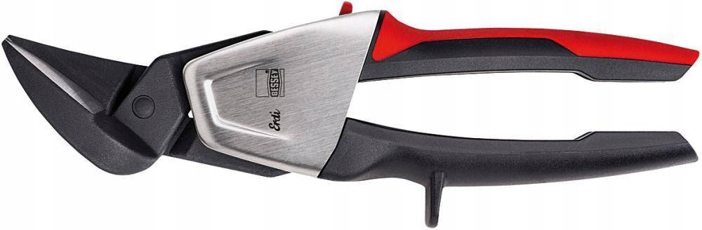 Nůžky na plech pro leváky, páková převodovka, 230 mm, rukojeť 2K, Erdi