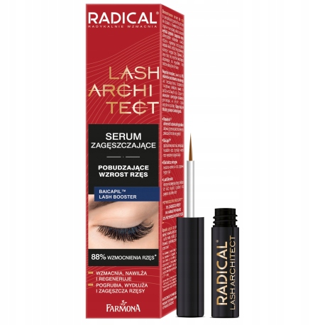 RADICAL LASH ARCHITECT SERUM ZAGĘSZCZAJĄCE POBUDZAJĄCE WZROST RZĘS 5ml