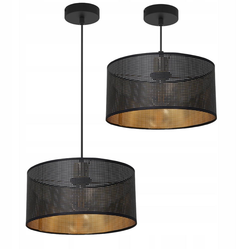 Závěsná Stropní Lampa S Ažurovým Stínidlem A Otvory 30 CM