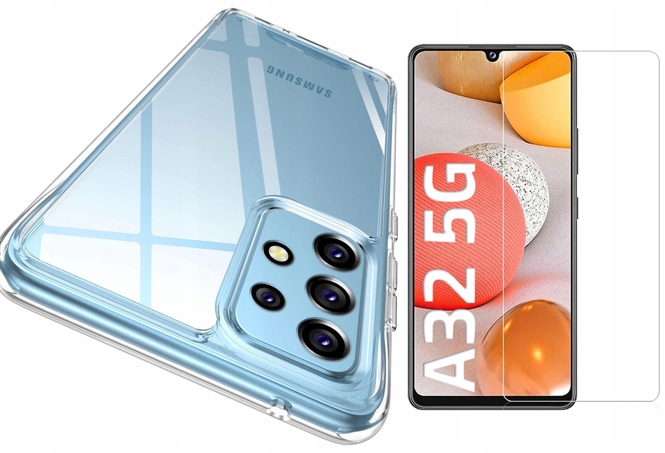 

Etui Hard Case Szkło do Samsung Galaxy A32 5G