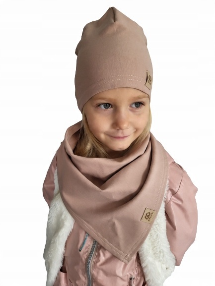 

Komplet, Czapka i Chusta Dla Chłopczyka, 44-47cm