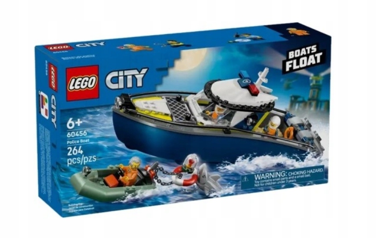 Lego 60456 City – Pronásledování Policejní Lodí