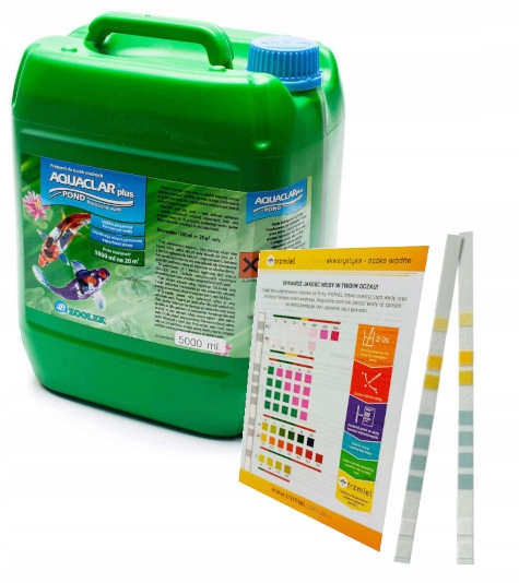 Zoolek Aquaclar 5L Klaruje Zwalcza Glony Gratisy