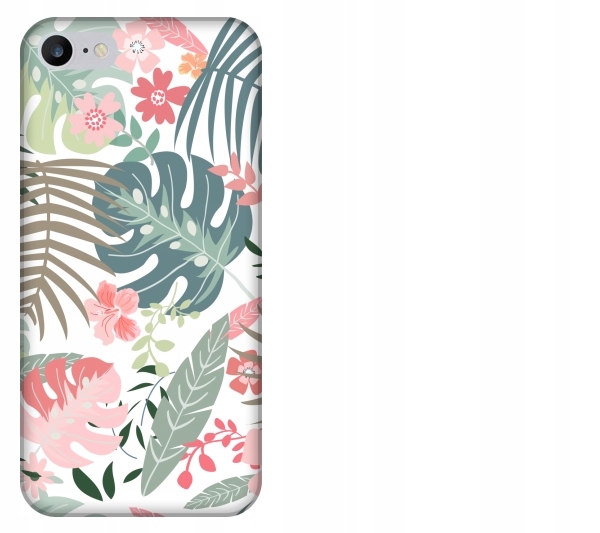 

Etui pokrowiec iPhone 8 Tropical floral botanical