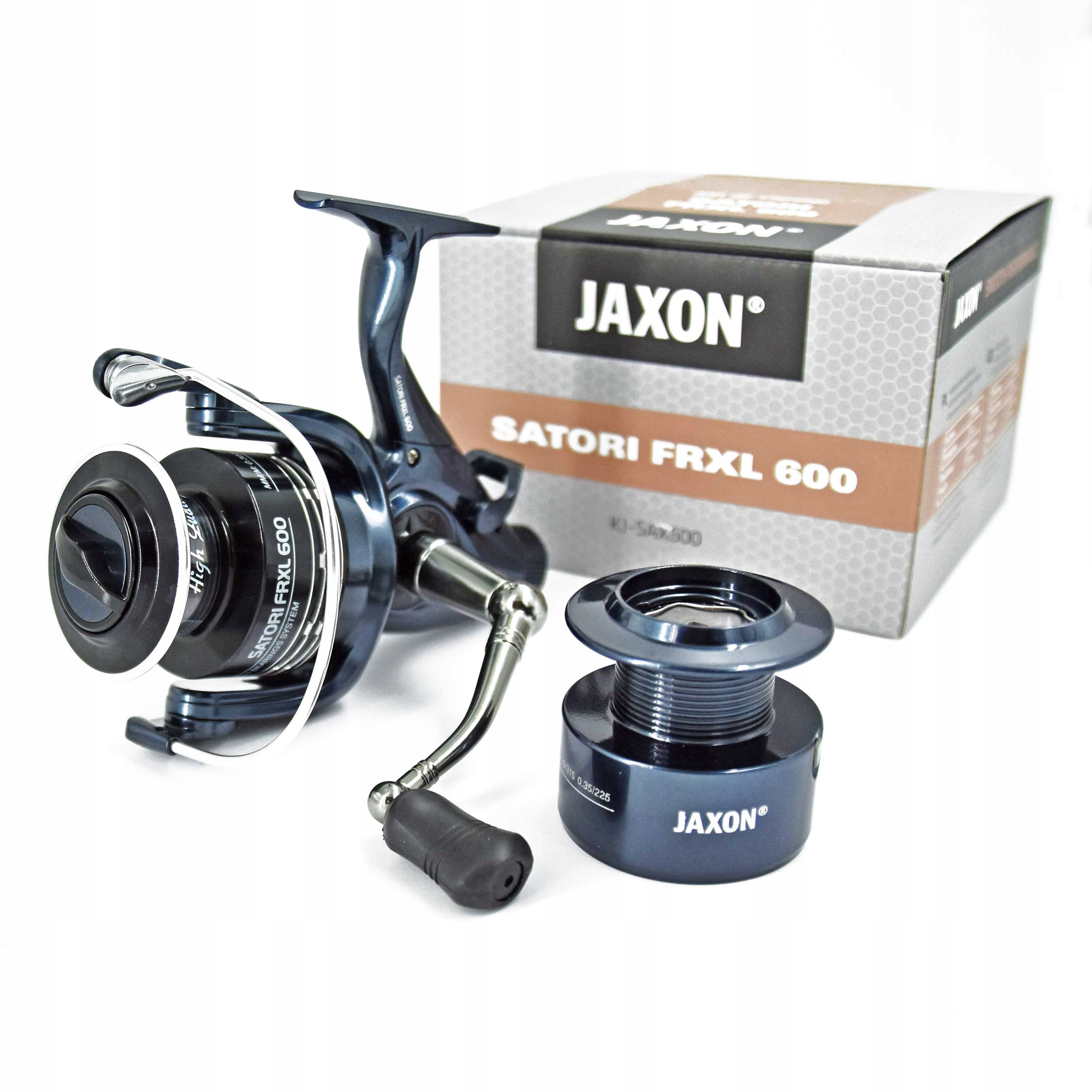 Kołowrotek karpiowy z wolnym biegiem Jaxon Satori Frxl 600 8-OWC