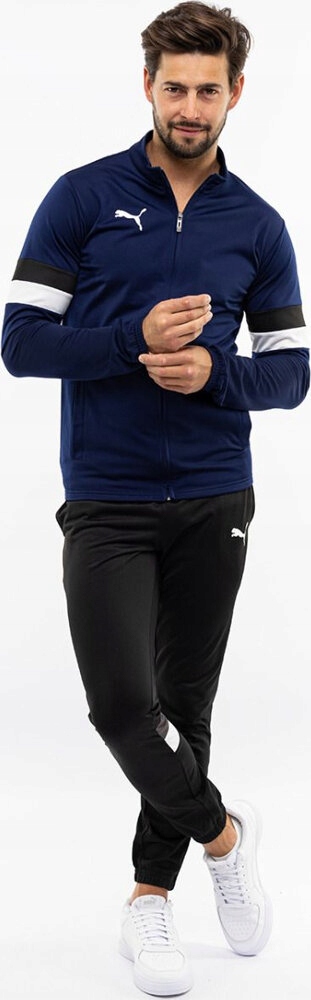 Teplákovka Pánský Puma Team Rise Granátově Černý 658653 06 vel. S