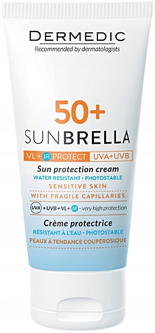 

Dermedic Sunbrella SPF50+ Krem Naczynka 50ML