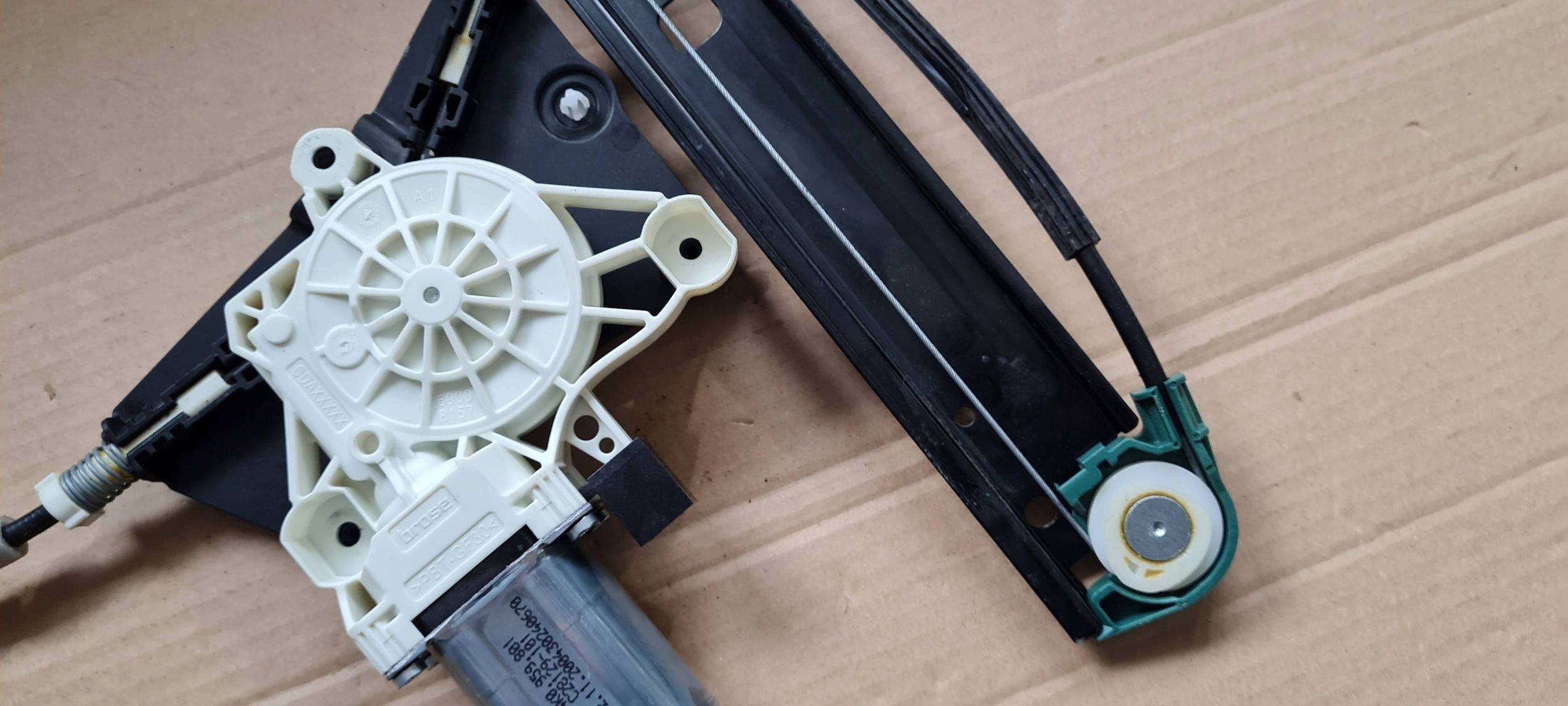 A6 C8 4K mechanism window regulator door left front 4K0837461