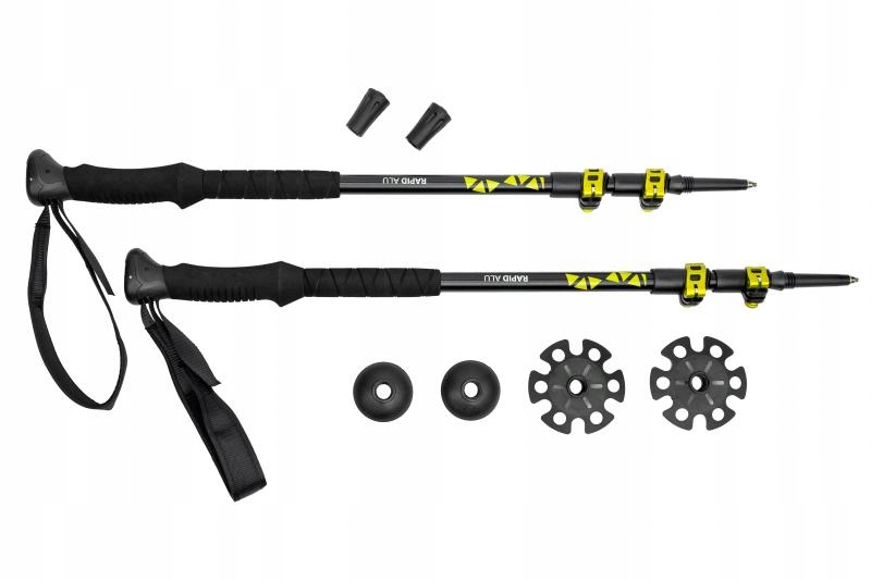 Aluminiowe Kije Trekkingowe Nordic Walking Rockland Rapid Alu 63-135cm