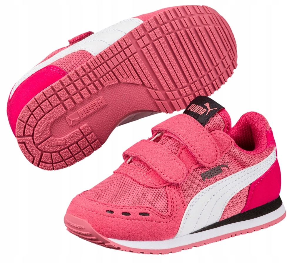 

Buty Puma Cabana Racer Mesh Ps różowe na rzep 32