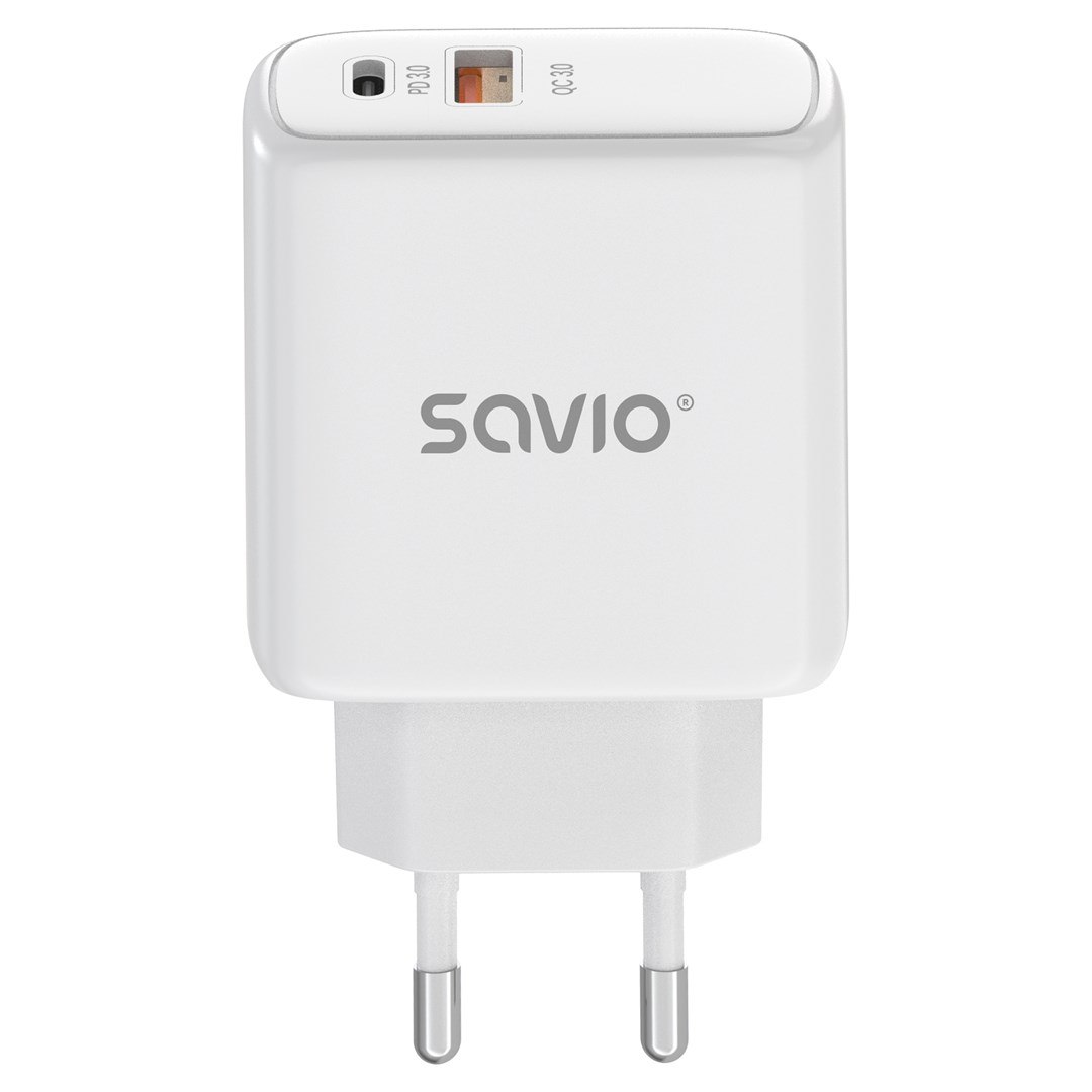 Savio Ładowarka Sieciowa 20W Quick Charge Power Delivery 3.0 LA-12