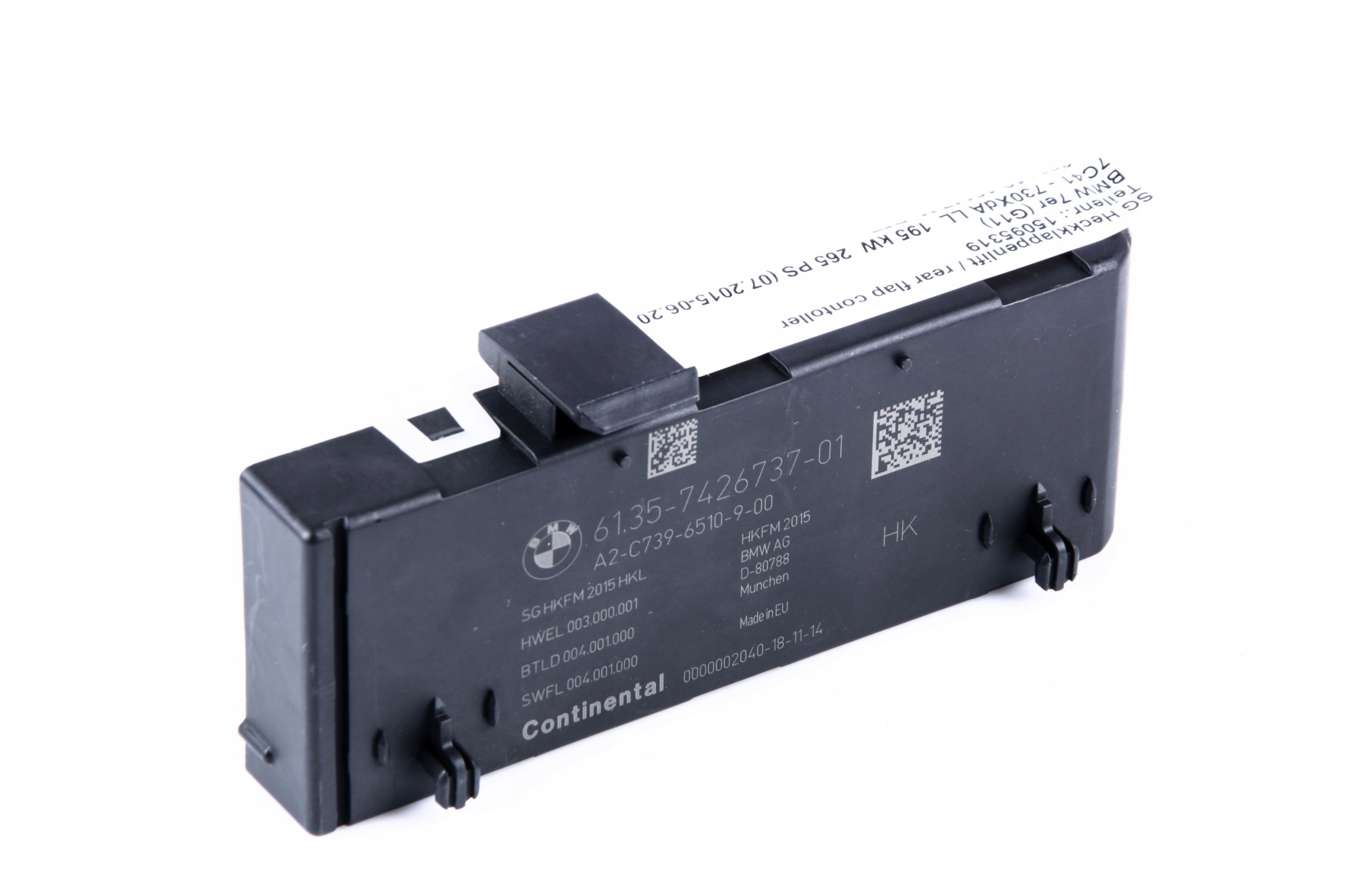 BMW G11 G12 modul Bedienteil hinten heckklappe 7426737