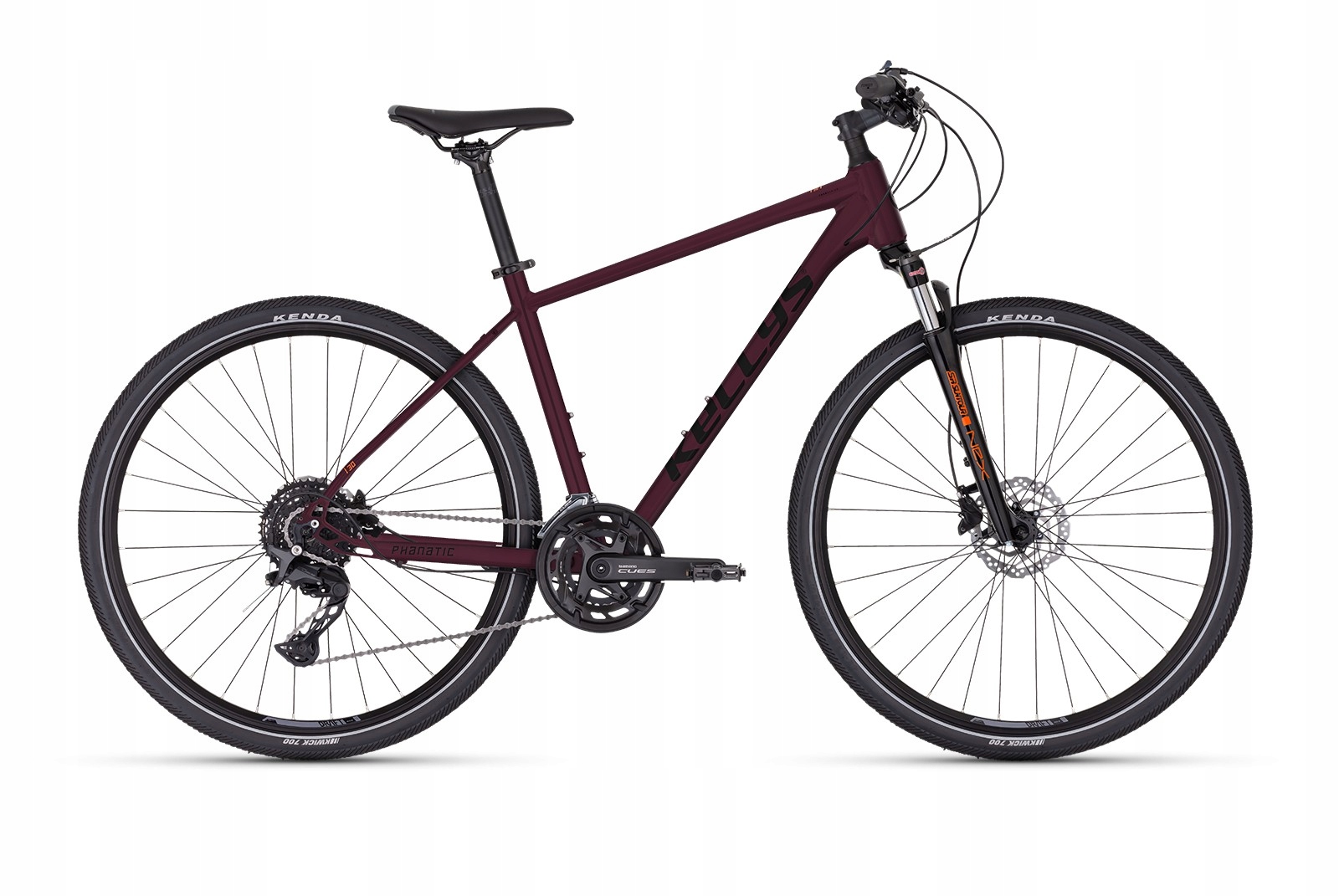 Rower 28 Kellys Phanatic 30 Dark Plum L