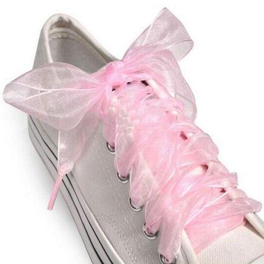

Sznurówki Sznurowadła Wstążki do trampek_organza