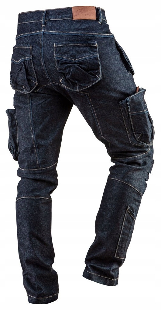 NEO SPODNIE ROBOCZE do pasa MONTERSKIE r. S jeans Płeć mężczyźni
