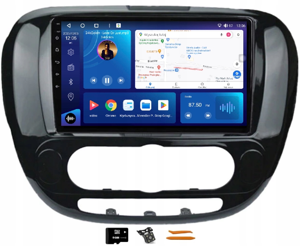 Rádio Android Navigácia Qled Carplay Lte 64GB Gps Dsp Kia Soul 2 14-19