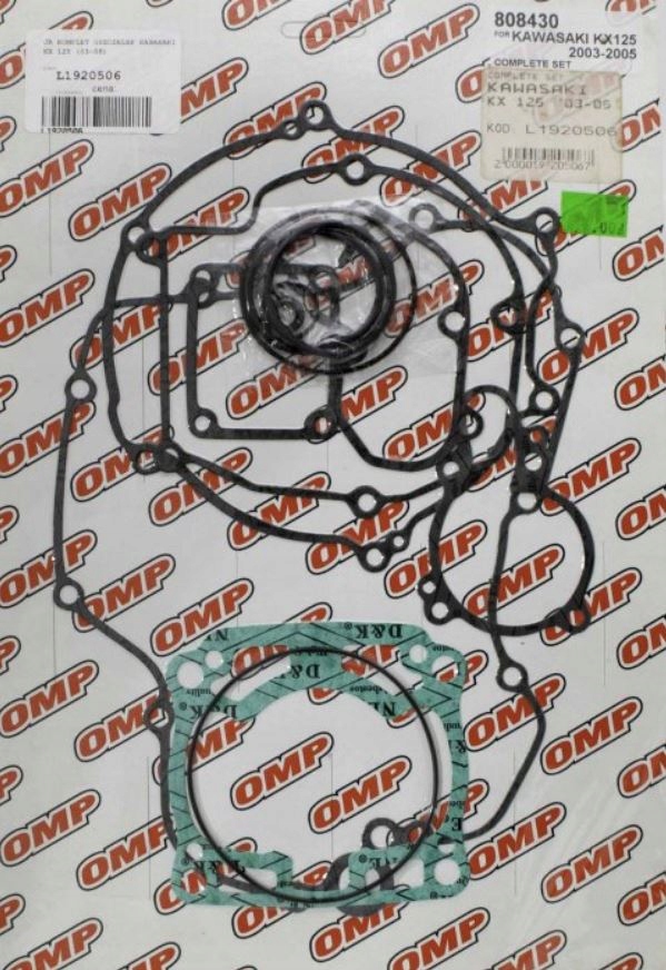 P400250850015 - КОМПЛЕКТ ПРОКЛАДОК ДВИГАТЕЛЯ KAWASAKI KX 125 03-07