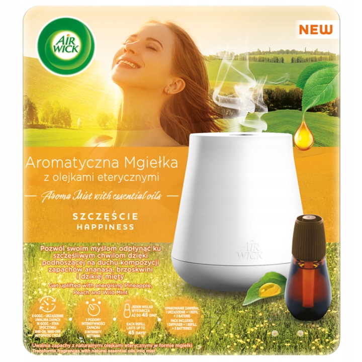

Air Wick Essential Mist Szczęście Komplet