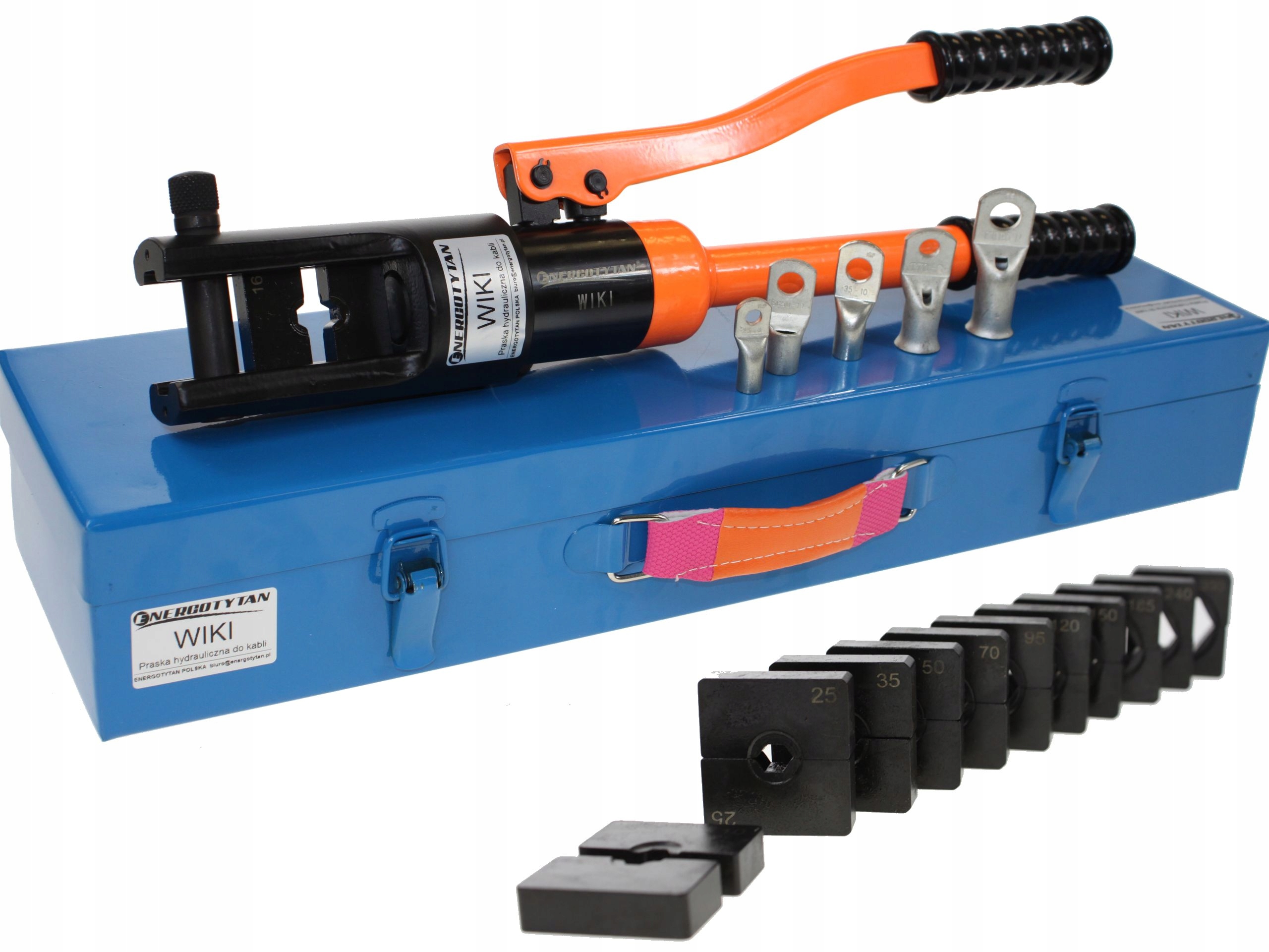 Hydraulická Pražská Svorka Na Kabely 6-300 Energotytan Pl