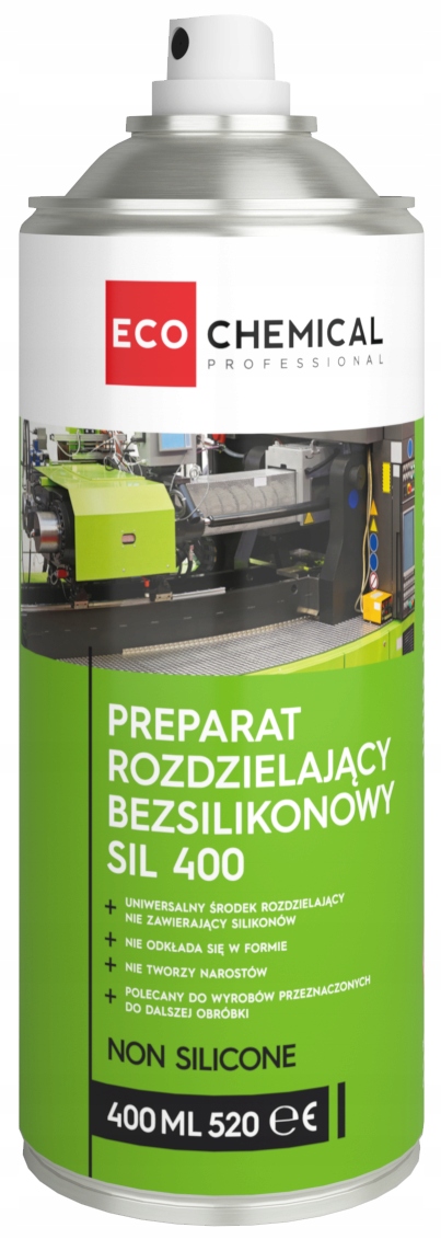 

Bezsilikonowy Środek Rozdzielający Sil 400 Spray