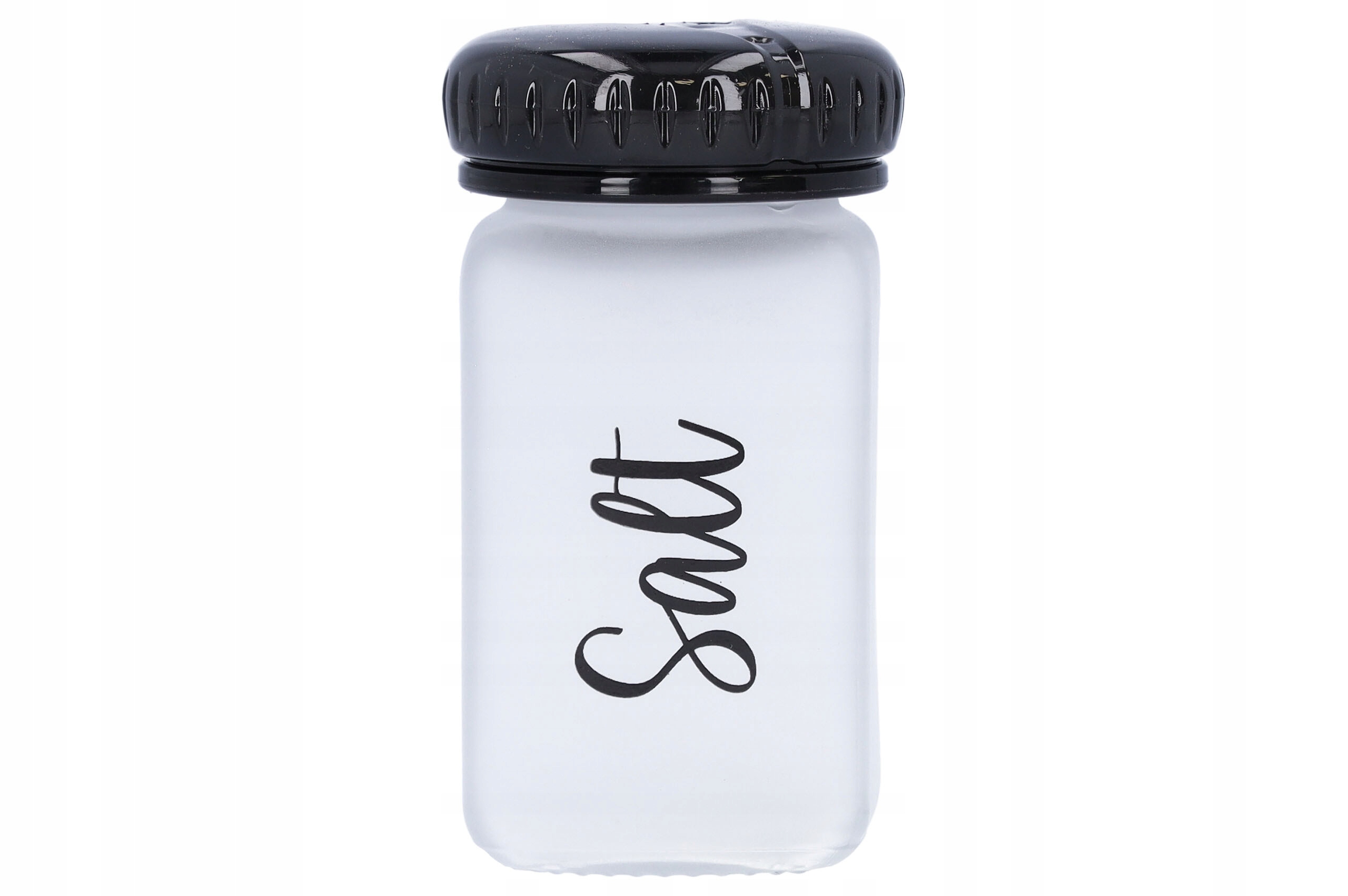 SOLNICZKA przyprawnik szkło pojemnik na sól z napisem matowe wykończenie Marka inna