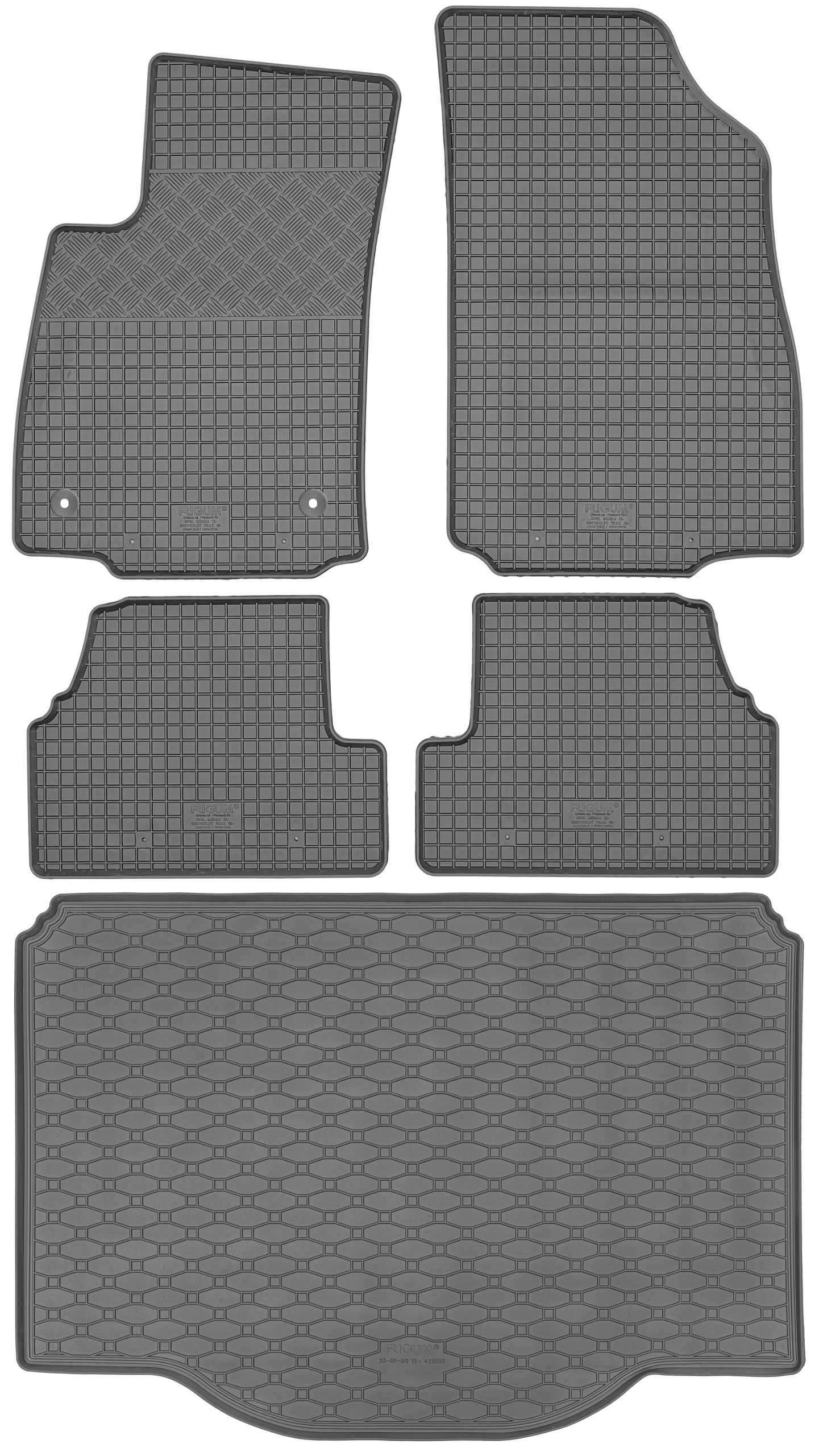 Opel Mokka Mokka X Suv 2012-2019 Podložka do kufra koberčeky