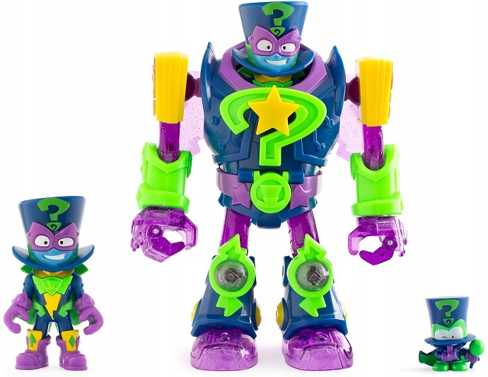 SUPER THINGS ZINGS SUPERBOT KAZOOM KID ENIGMA RUCHOMA PRZEGUBOWA FIGURKA 6+